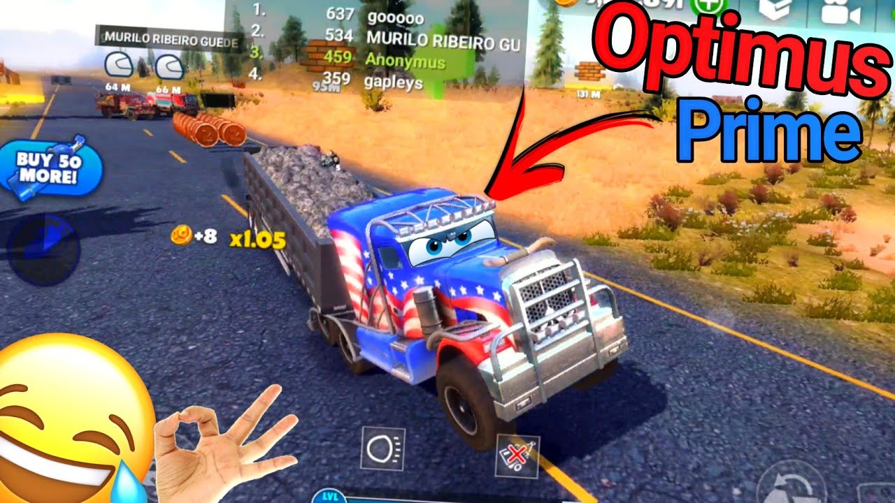 Optimus prime na nova atualização do Off The Road 😂😂
