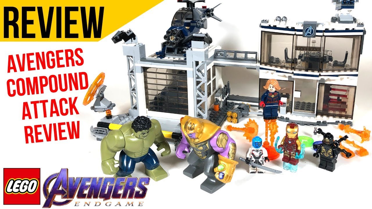 LEGO Avengers ENDGAME: Compound Battle Set 76131 REVIEW