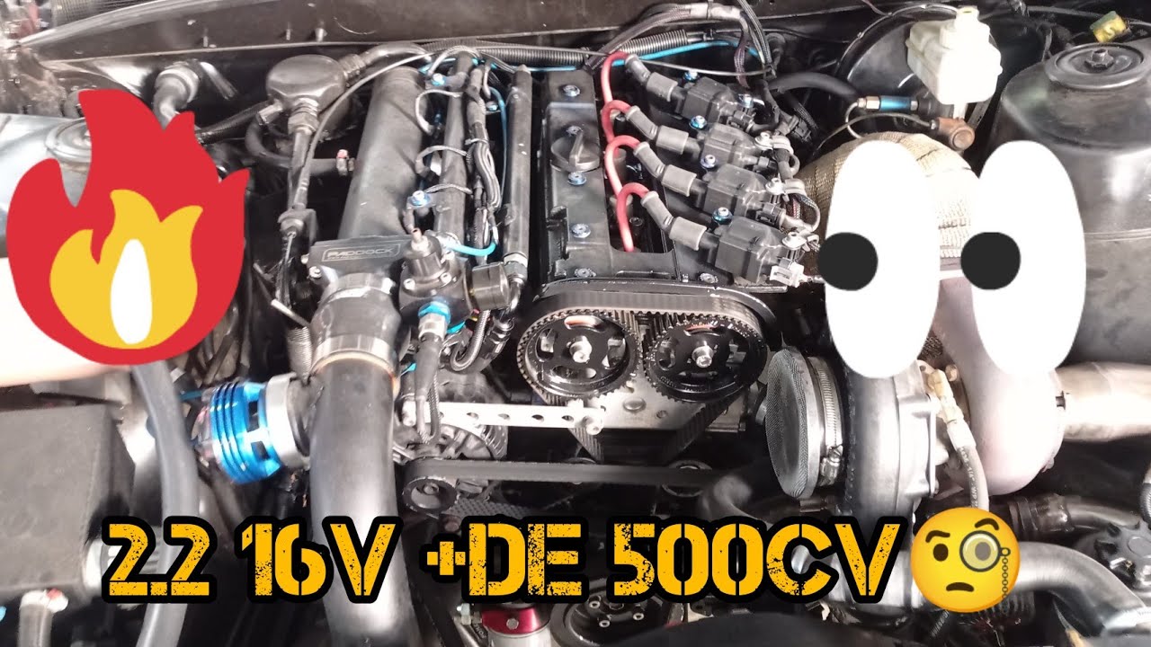 omega 2.2 16v +de 500cv motor👌🚀🚀✅