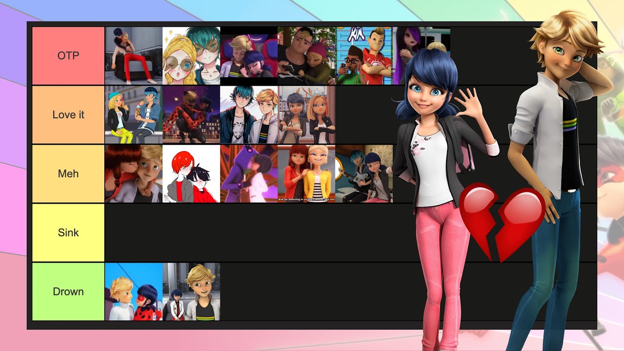Ranking Miraculous Ladybug Ships! 💖 Miraculous Ladybug Season 6 🐞