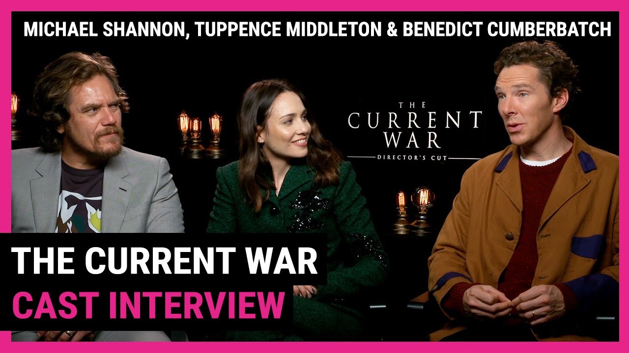 Benedict Cumberbatch, Tuppence Middleton & Michael Shannon - The Current War Cast Interview