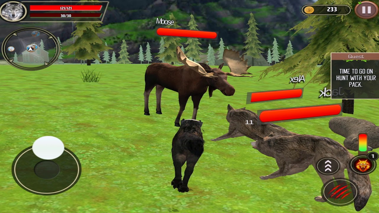 🐺Wolf Family Simulator, Magic Quest, Jungle Life
