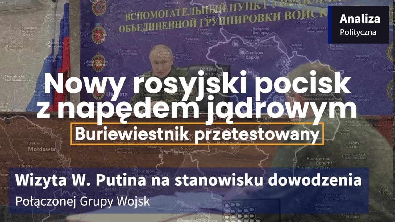 Nowy rosyjski pocisk z napędem jądrowym Burewiestnik przetestowany