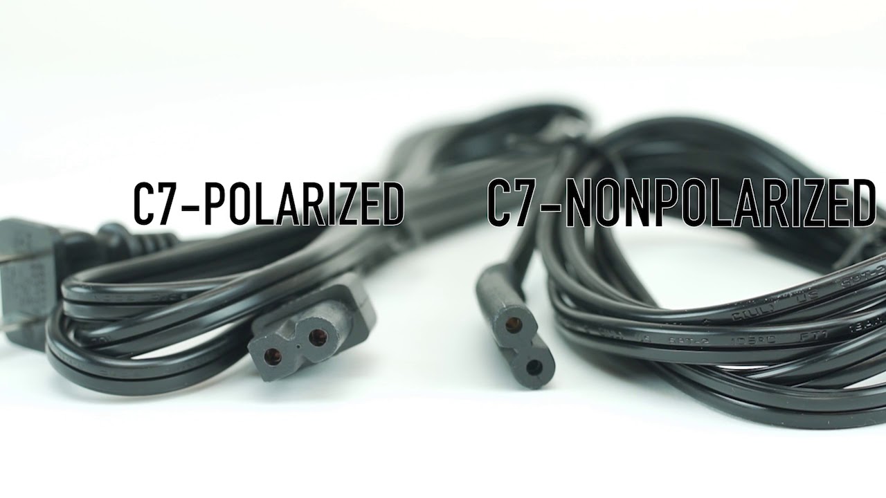 Non-Polarized & Polarized 2 Slot Power Cord #1062.072 #1063.072