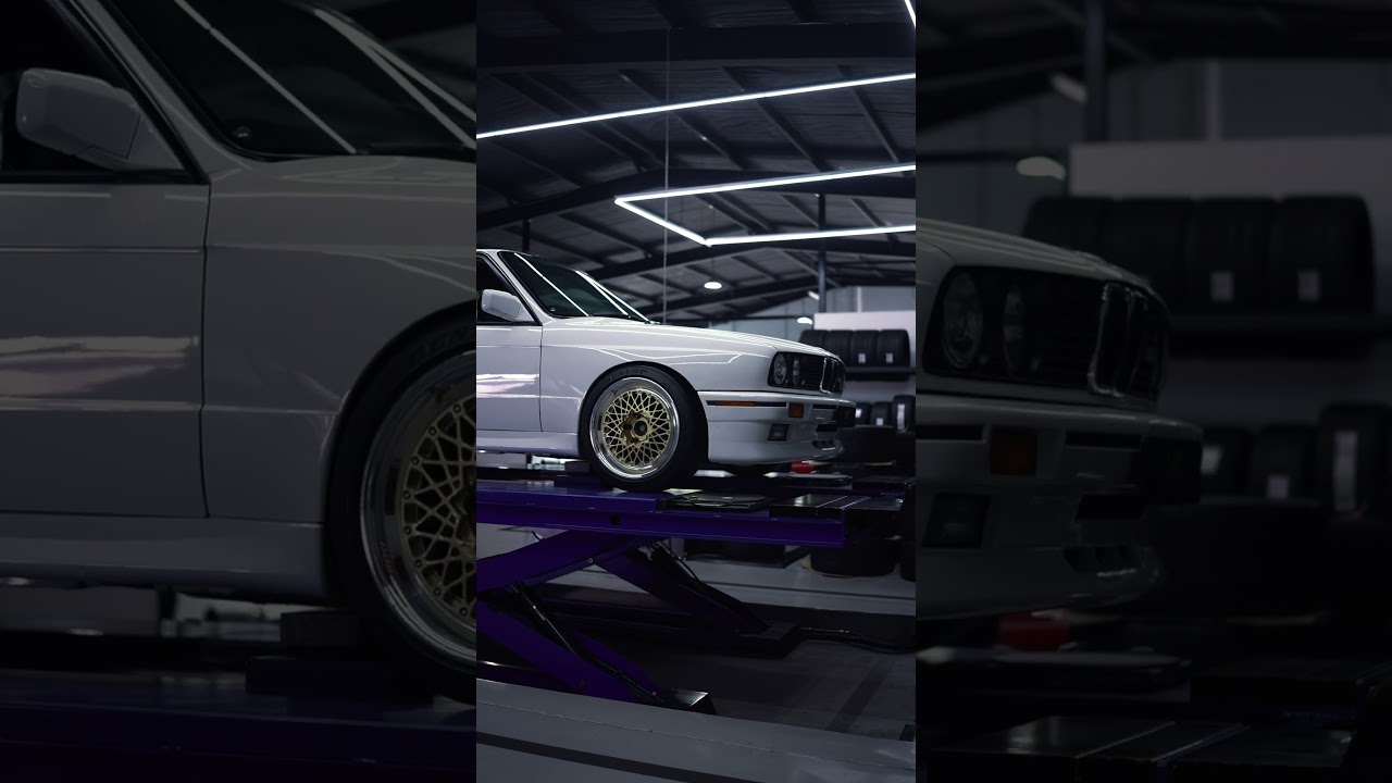 BMW E30 M3 x BBS Motorsport E50 #shorts