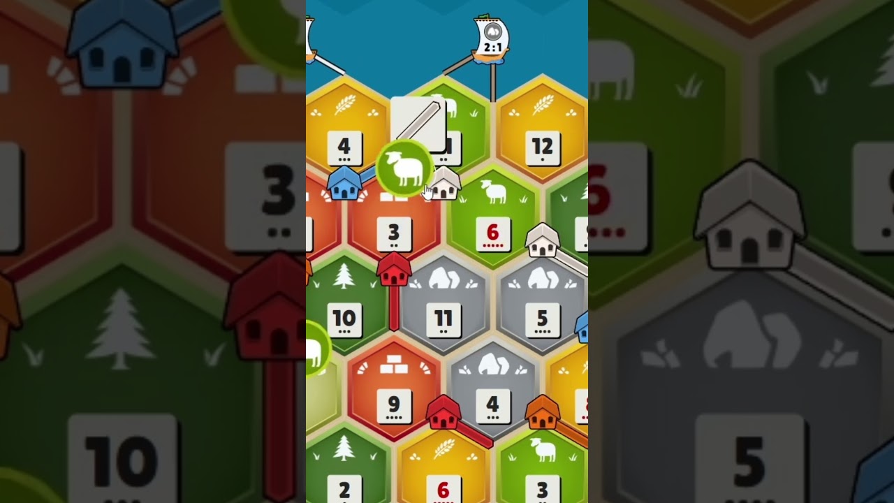 Как потерять друга в Catan #catan #catanstrategy
