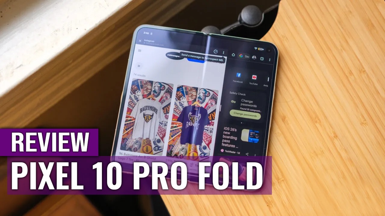 Обзор Pixel 10 Pro Fold: складной смартфон, который складывается по-другому.