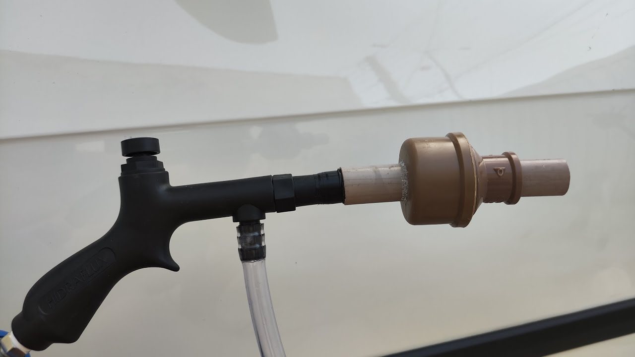 snow foam para compressor (faça você mesmo)