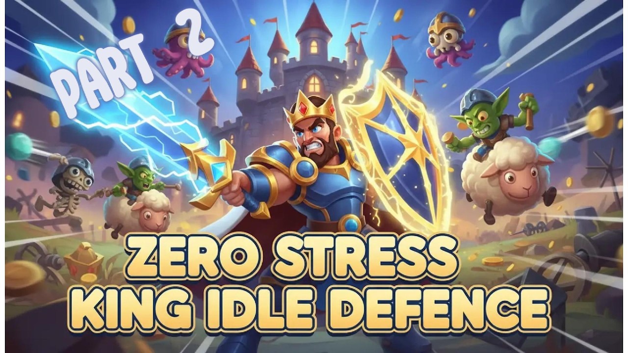 Zero Stress King: Idle Defense | 15 More Minutes of Relaxing Gameplay (No Commentary)