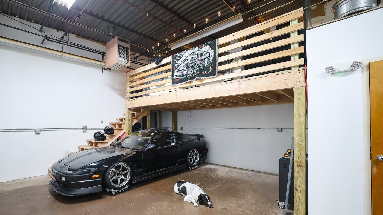Building a Loft in My New Shop!