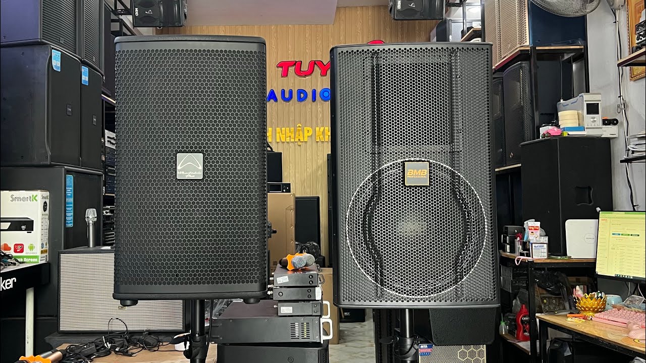 So Sánh Chất Âm Loa BMB 3012 Và Wharfedale K6012 . Lh: 0969.019.268