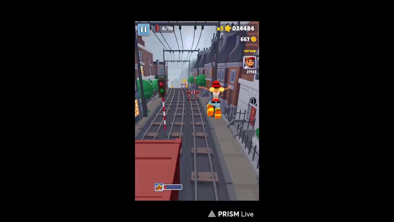 Subway surfers winter Xtreme Live gameplay #shorts 