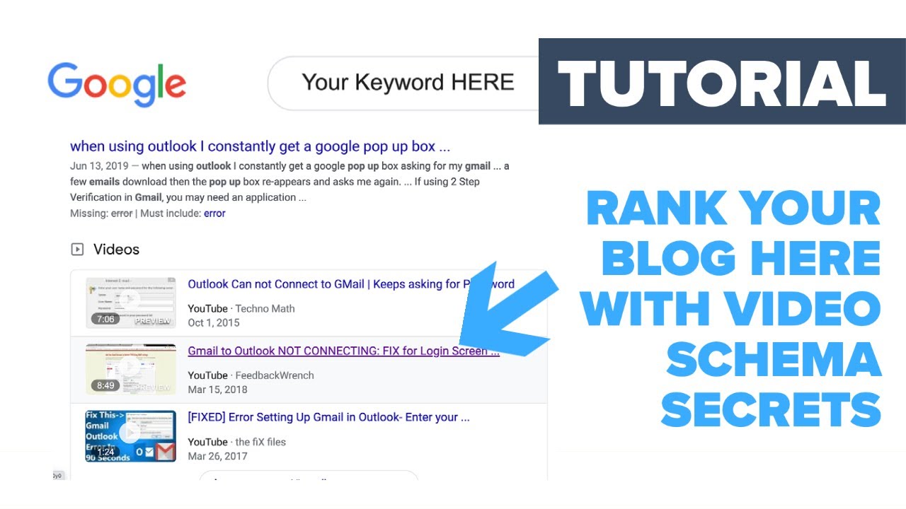 SEO Tutorial 2021 Video Schema - Increase Traffic & Average Session Duration to Rank #1 WEBFLOW