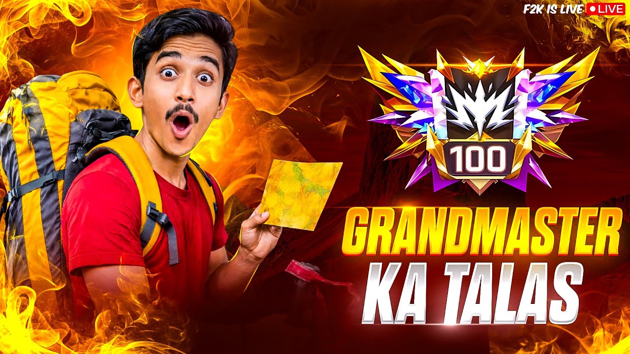 🔴#4_DAY_S35|| New Season Grandmaster push to top 1🎯 should we will Do it😉