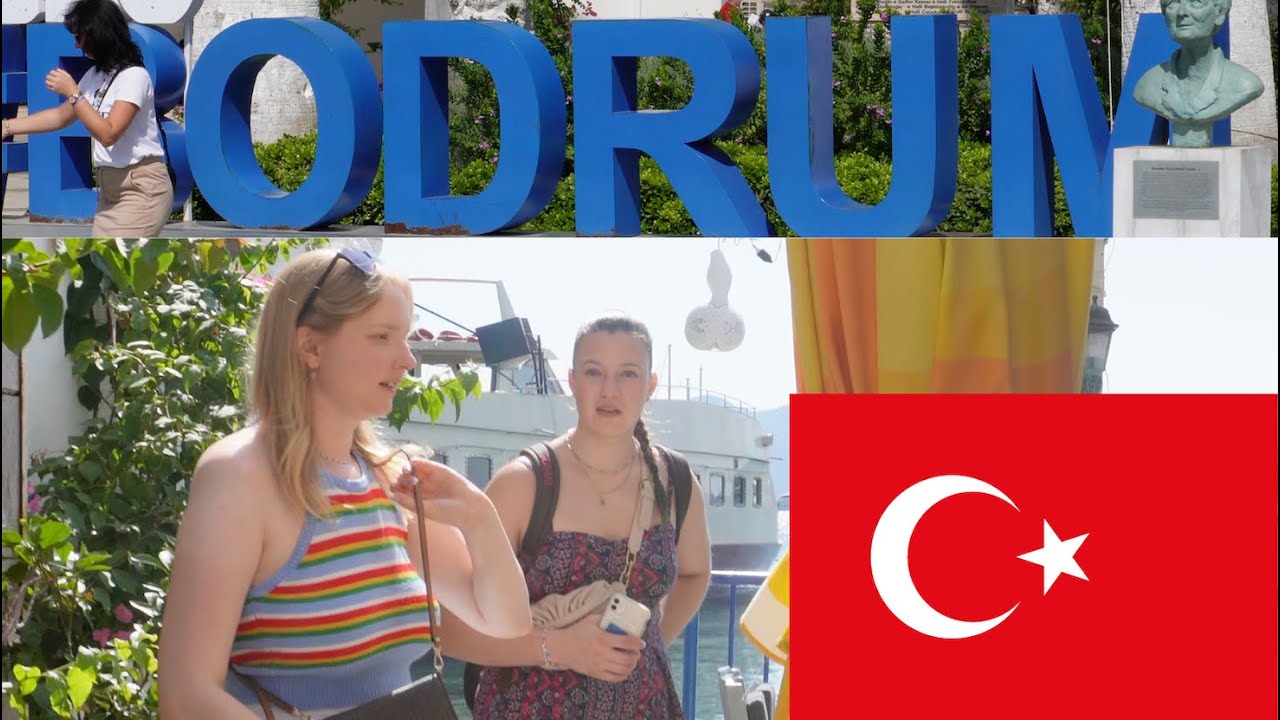 The beautiful city of Bodrum, Türkiye