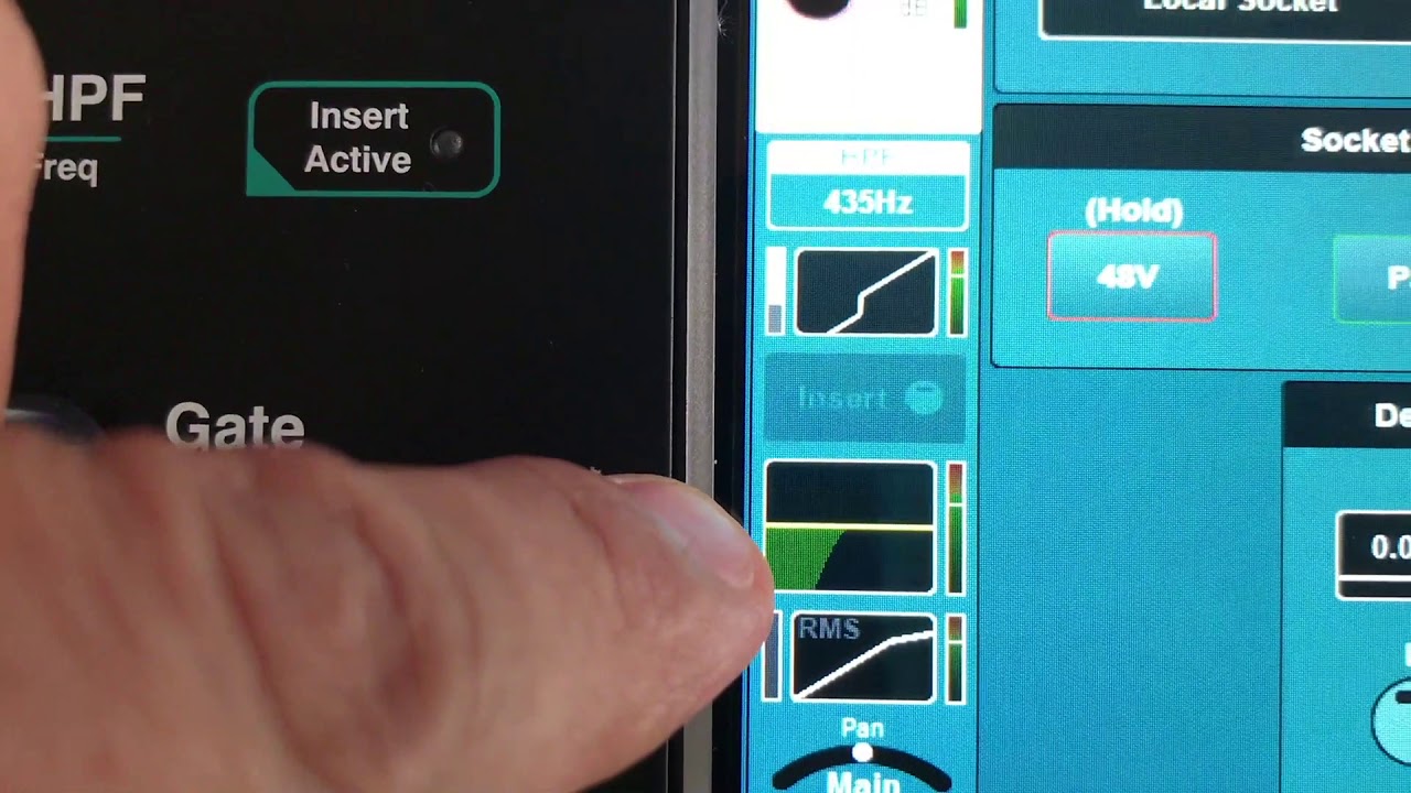 Allen&Heath SQ7 Seteo Basico de canal