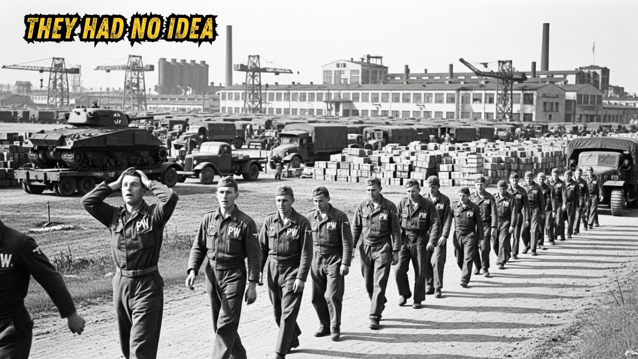 German Prisoners Were Stunned When They Saw America’s Overwhelming Industrial Strength