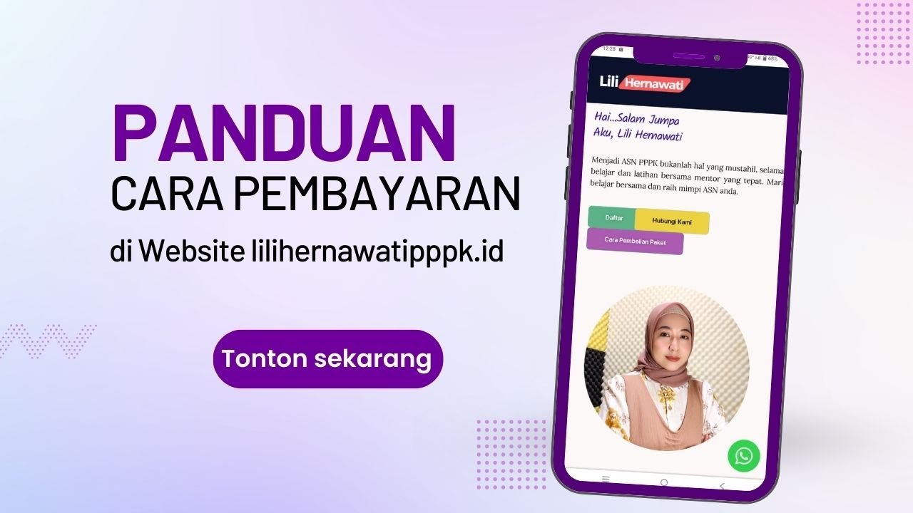 CARA PEMBELIAN PAKET BUKU, BIMBEL DAN TRYOUT DI WEBSITE LILIHERNAWATIPPPK.ID