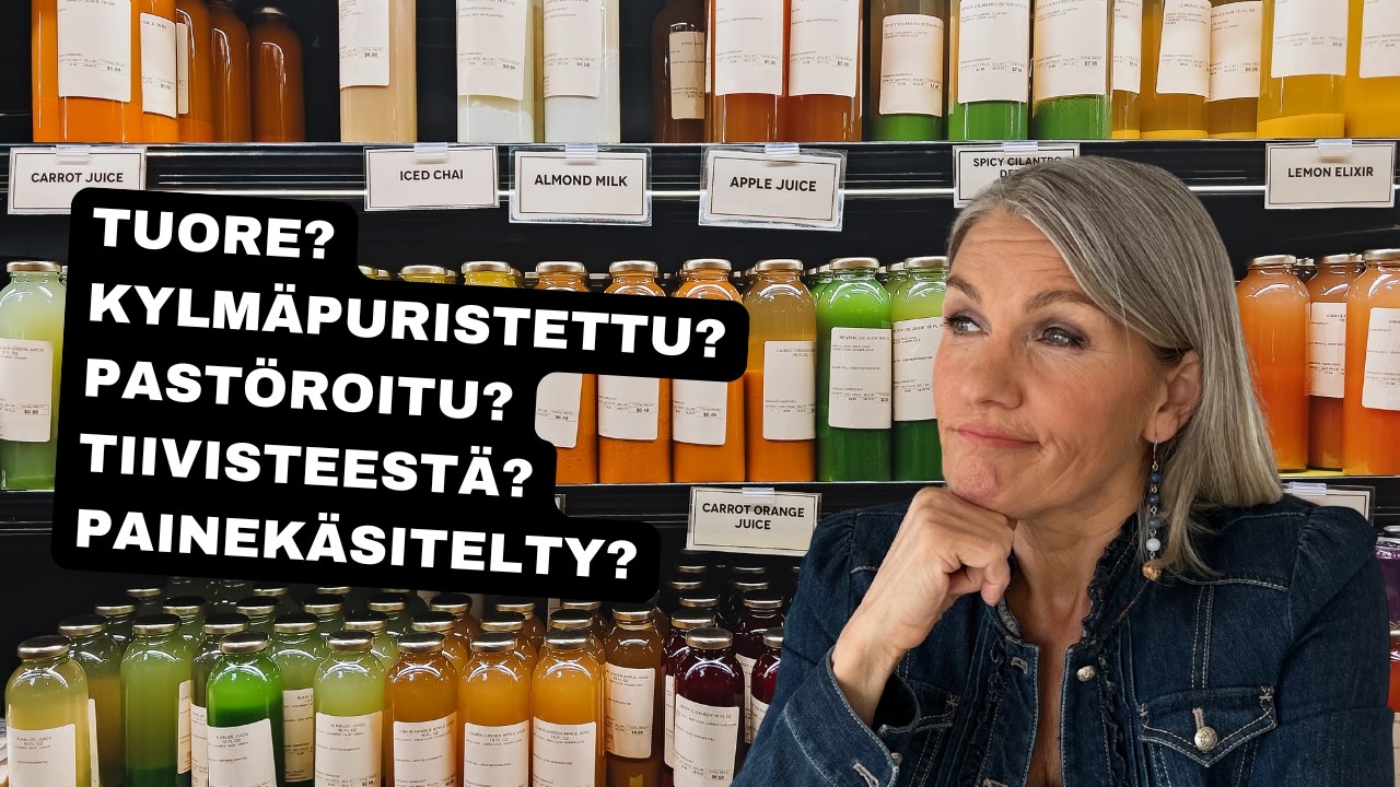 Katso tämä ennen kuin ostat seuraavan mehun (tai smoothien) 🧃