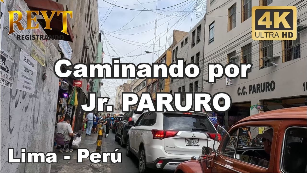 Plaza Italia - Jr  Paruro -   Lima - Perú