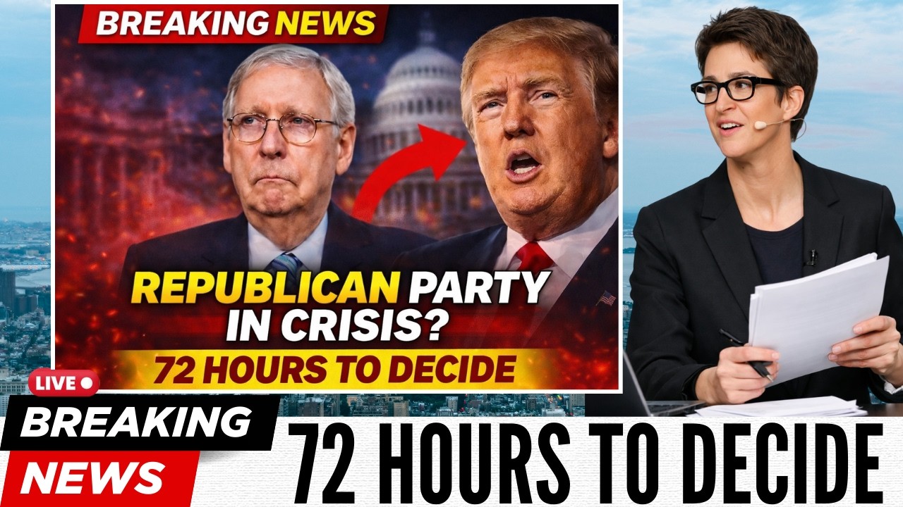 GOP Leaders Quietly Push Back on Trump—And the Next 72 Hours Could Decide Everything