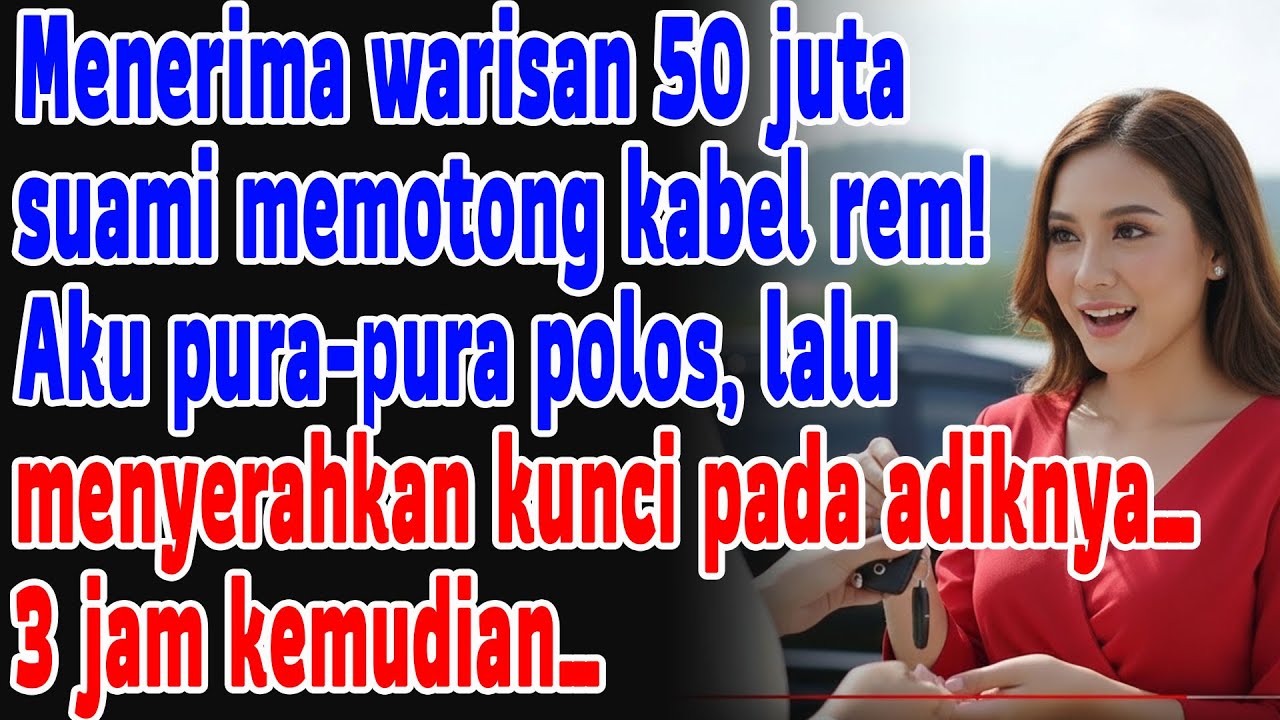 Suamiku Potong Rem, Kuberikan Kunci Mobil Maut Itu pada Adiknya#cinta #pernikahan #keluarga
