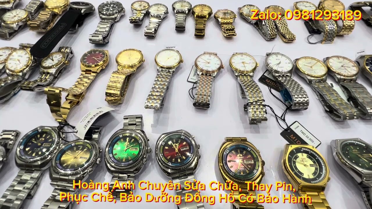 Mua Đồng Hồ Nam Cơ Cũ Ở Đâu? Đồng Hồ Orient SK, Đồng Hồ Rado, Đồng Hồ seiko..