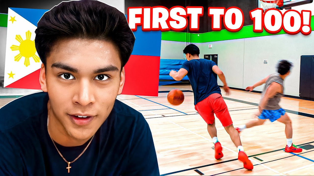 UNIVERSITY OF PHILIPPINES’S TOP PROSPECT! 1v1 To 100 Points Against Jacob Bayla!