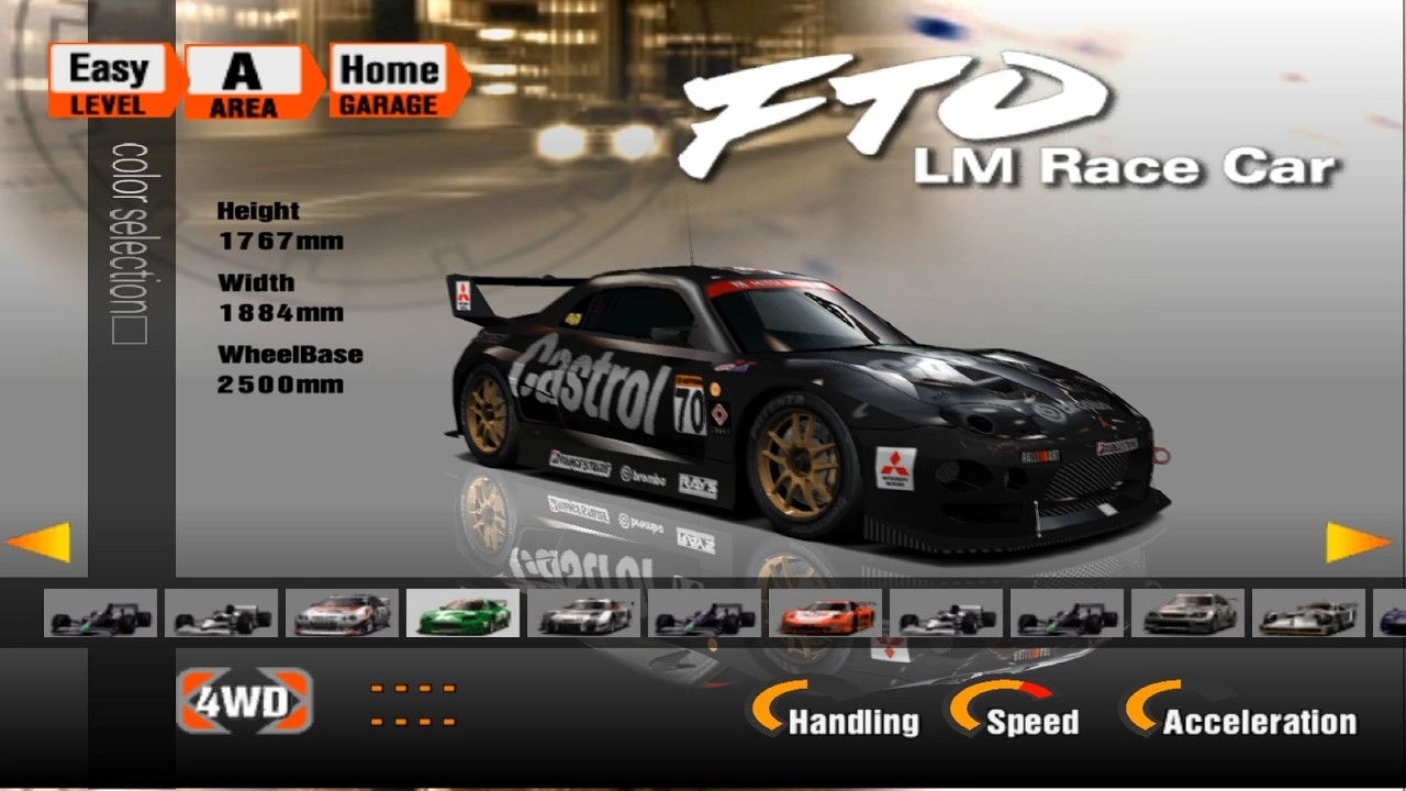 Gran Turismo 3: A-Spec Arcade Mode Single Race Easy Area A Super Speedway | PlayStation 2