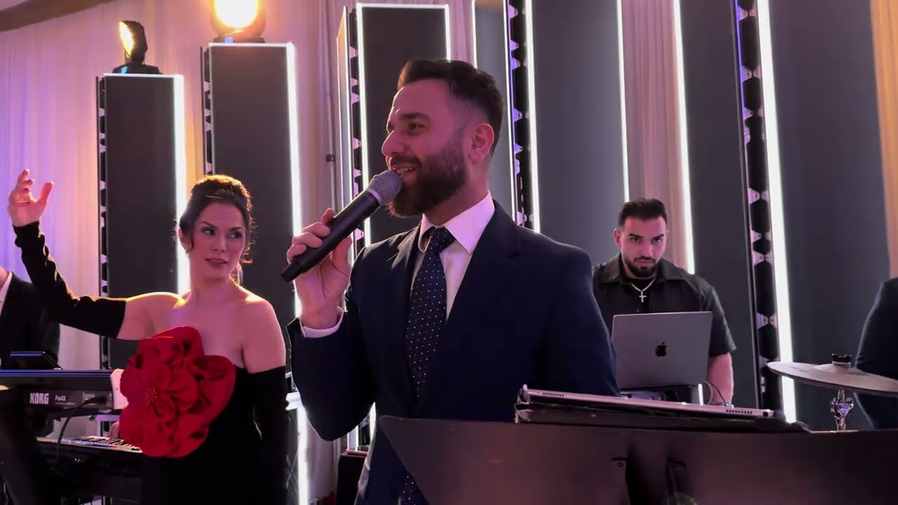 Valentine's Day Party in San Diego Linda George   Serwan Younan 2024 لندا جورج و سيروان يونان