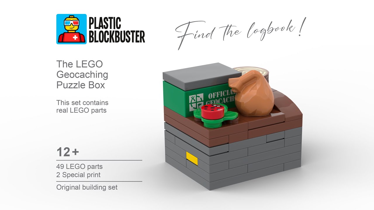 The LEGO Geocaching Puzzle Box [Solution]