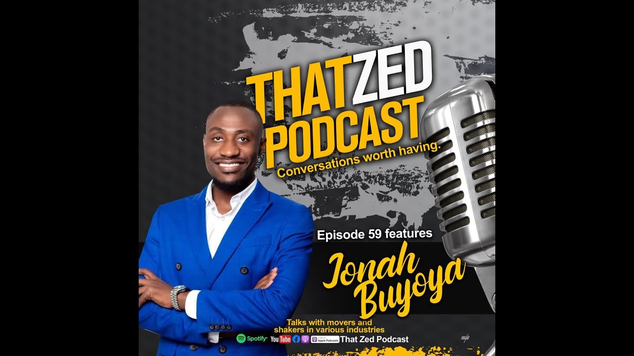 |TZP EP59| Jonah Buyoya on winning the BBC Komla Dumor Award, his personal life, Diamond TV, etc...