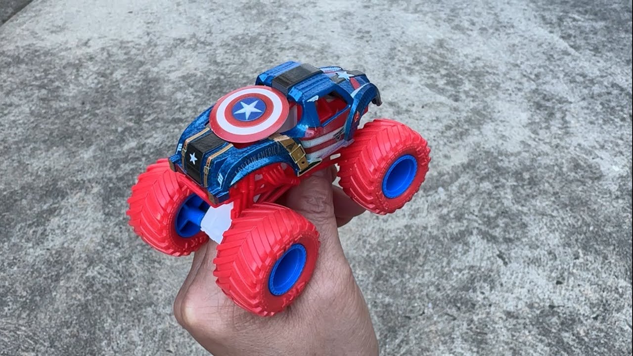 MARVEL HEROES MONSTER TRUCKS 😱😱😱