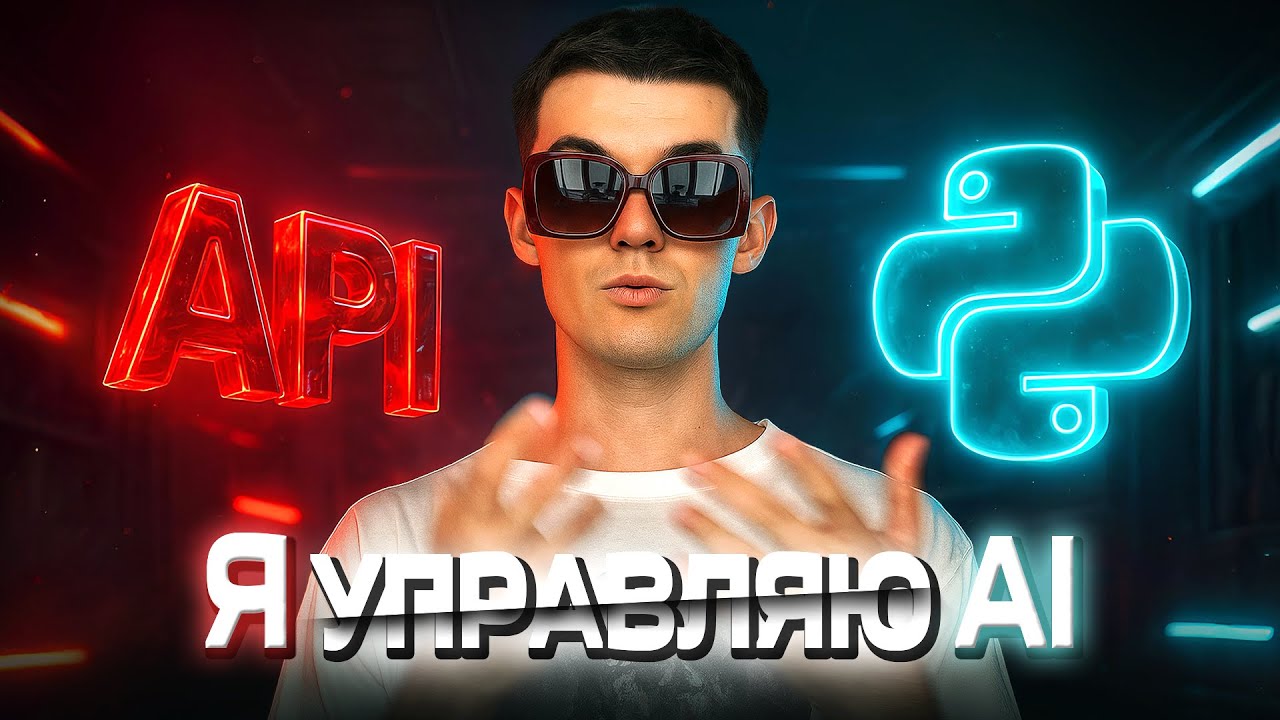 Подключил нейросеть к Python через API — теперь она слушается меня!