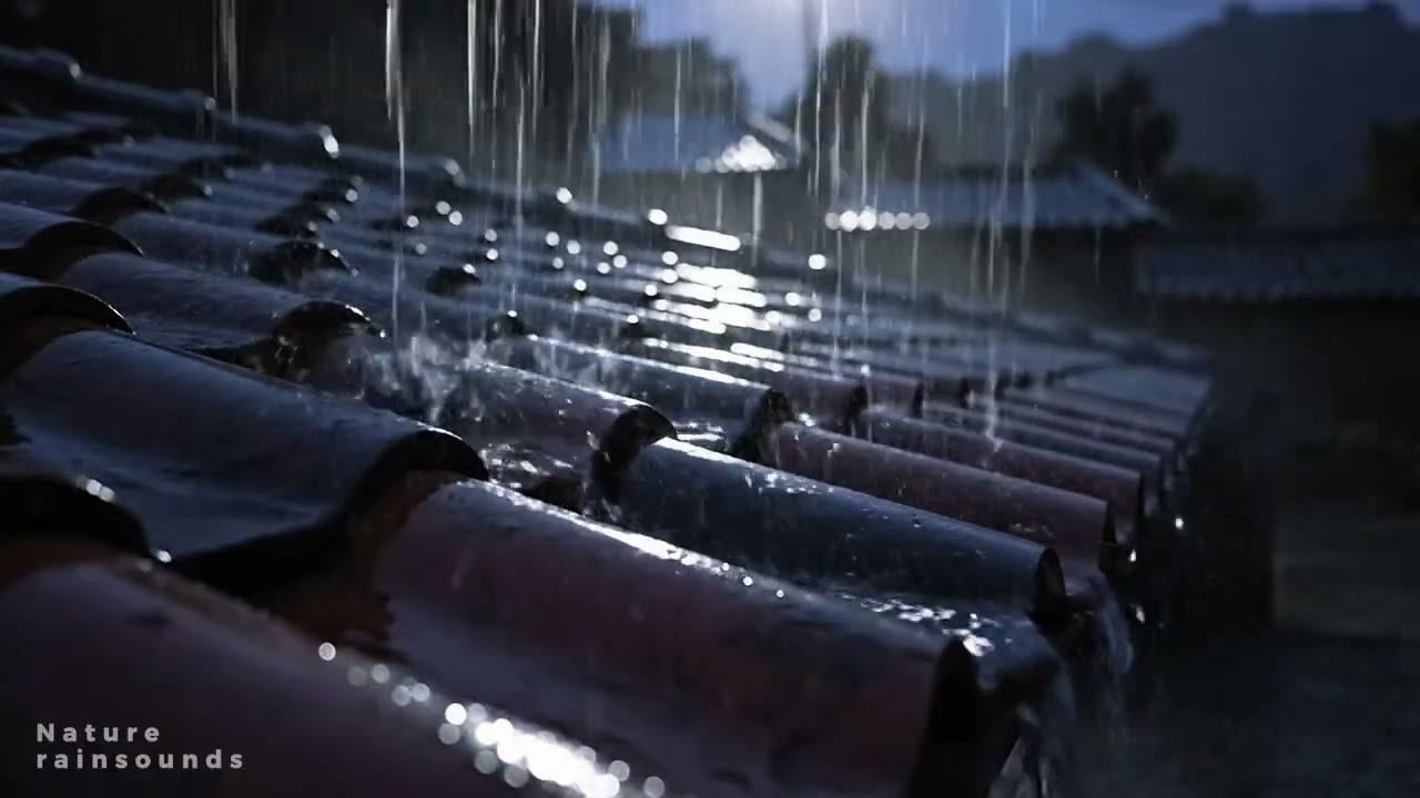 Rain Sounds for Sleeping 🌧️ | Peaceful Night Rain Ambience