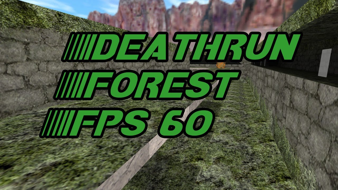 Прохождение карты deathrun_Forest | 60FPS