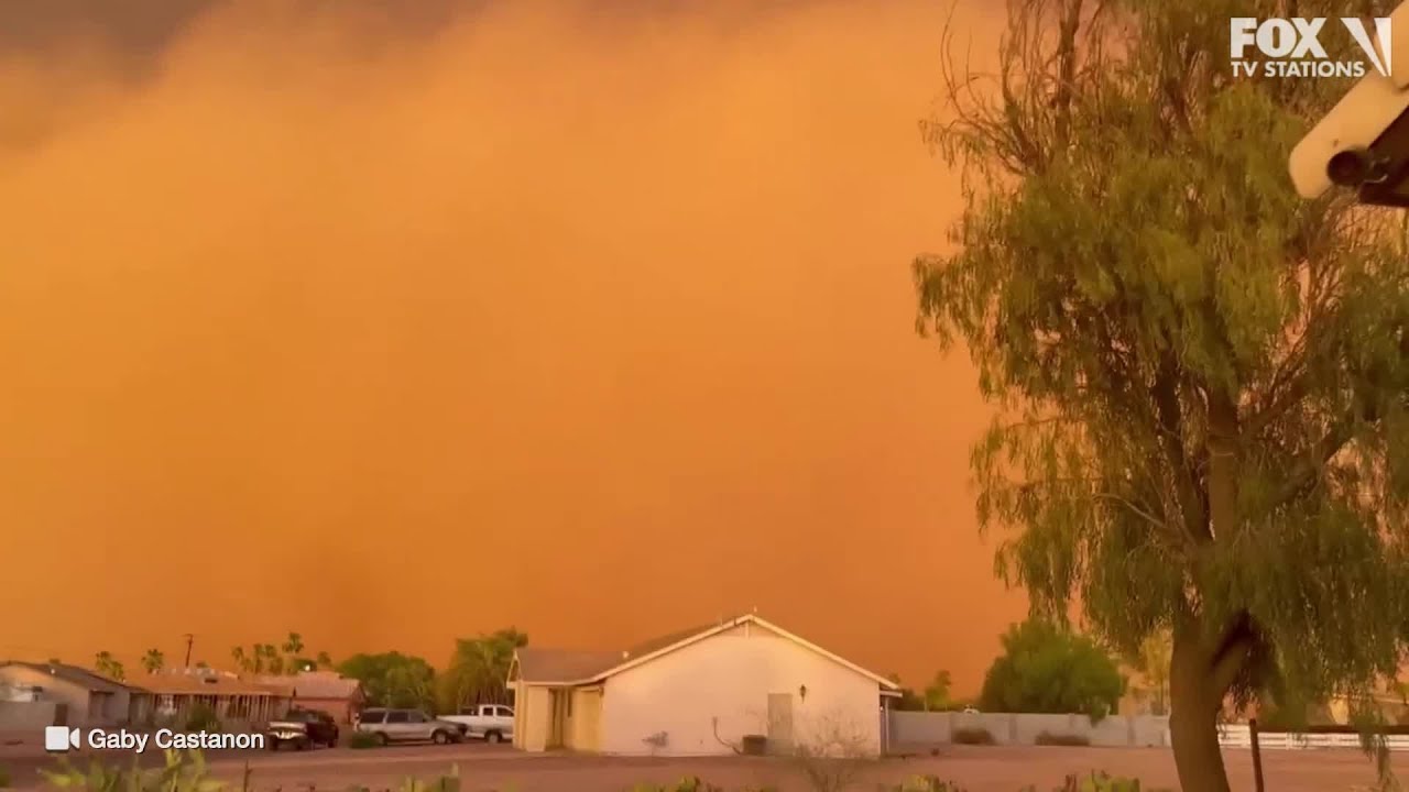 Stunning Arizona monsoon footage