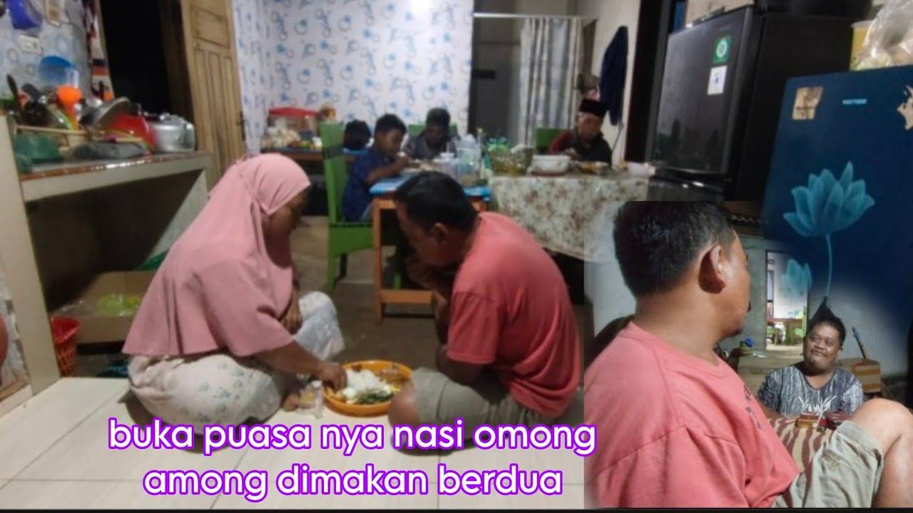 Tempat duduk pas buka puasa wes Ra pindah pindah 
