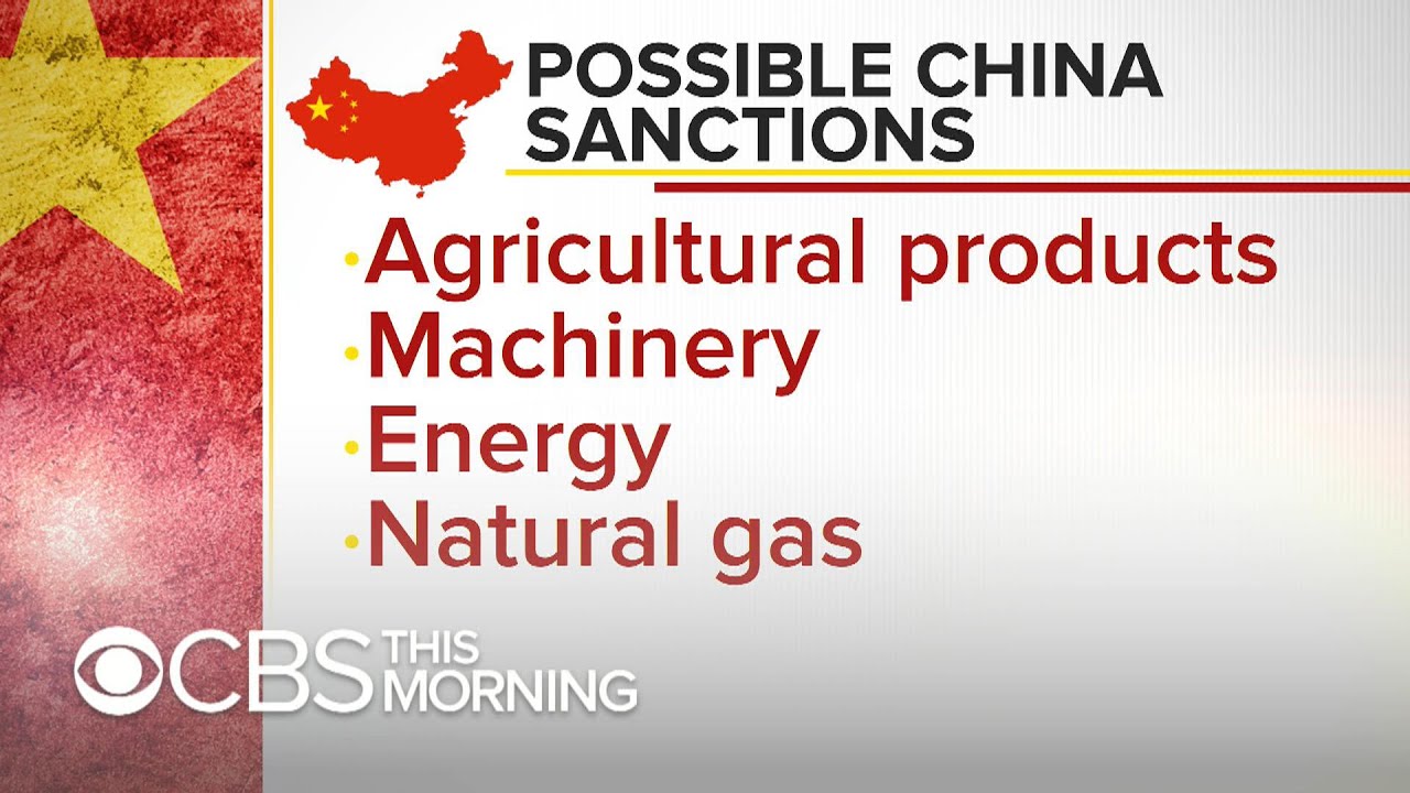 China vows to retaliate against tariff hike with sanctions on U.S. goods