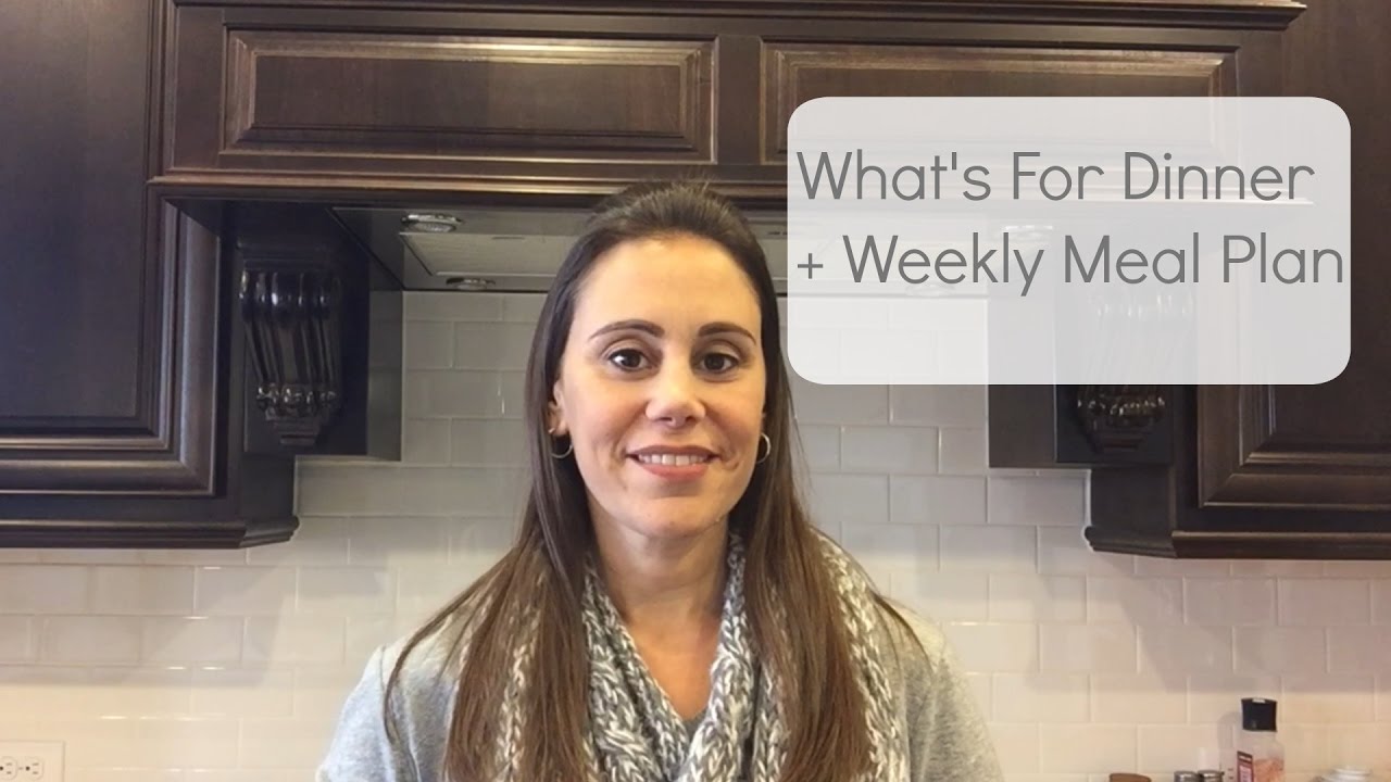 What's For Dinner on a Budget and Weekly Meal Plan