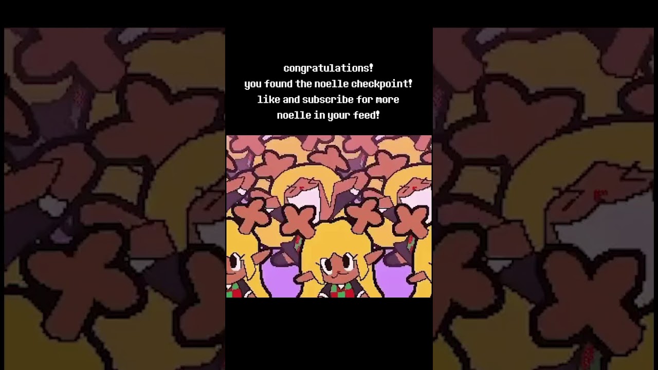 congratulations! you found the noelle checkpoint!