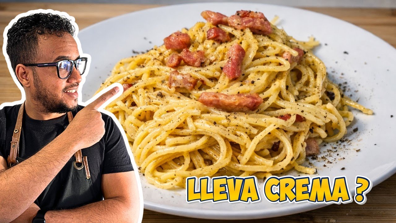 Pasta Carbonara Clásica ( Te Explico Porque Te Sale Mal )