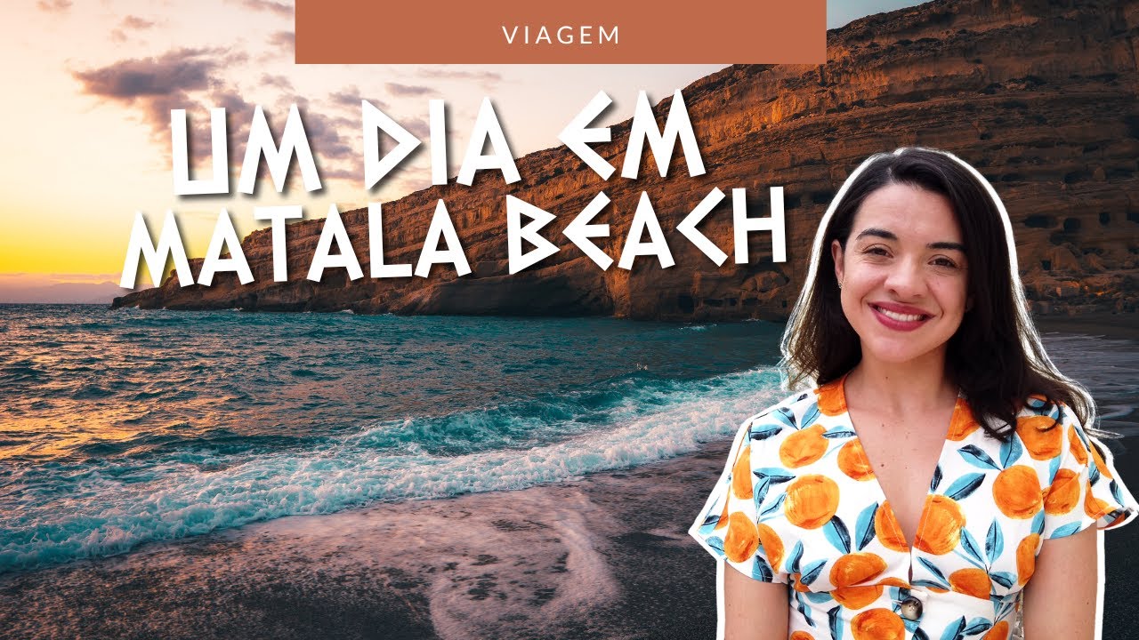 O QUE FAZER EM MÁTALA,  A Praia Hippie de Creta na Grécia | AS MELHORES PRAIAS DA GRÉCIA 🇬🇷