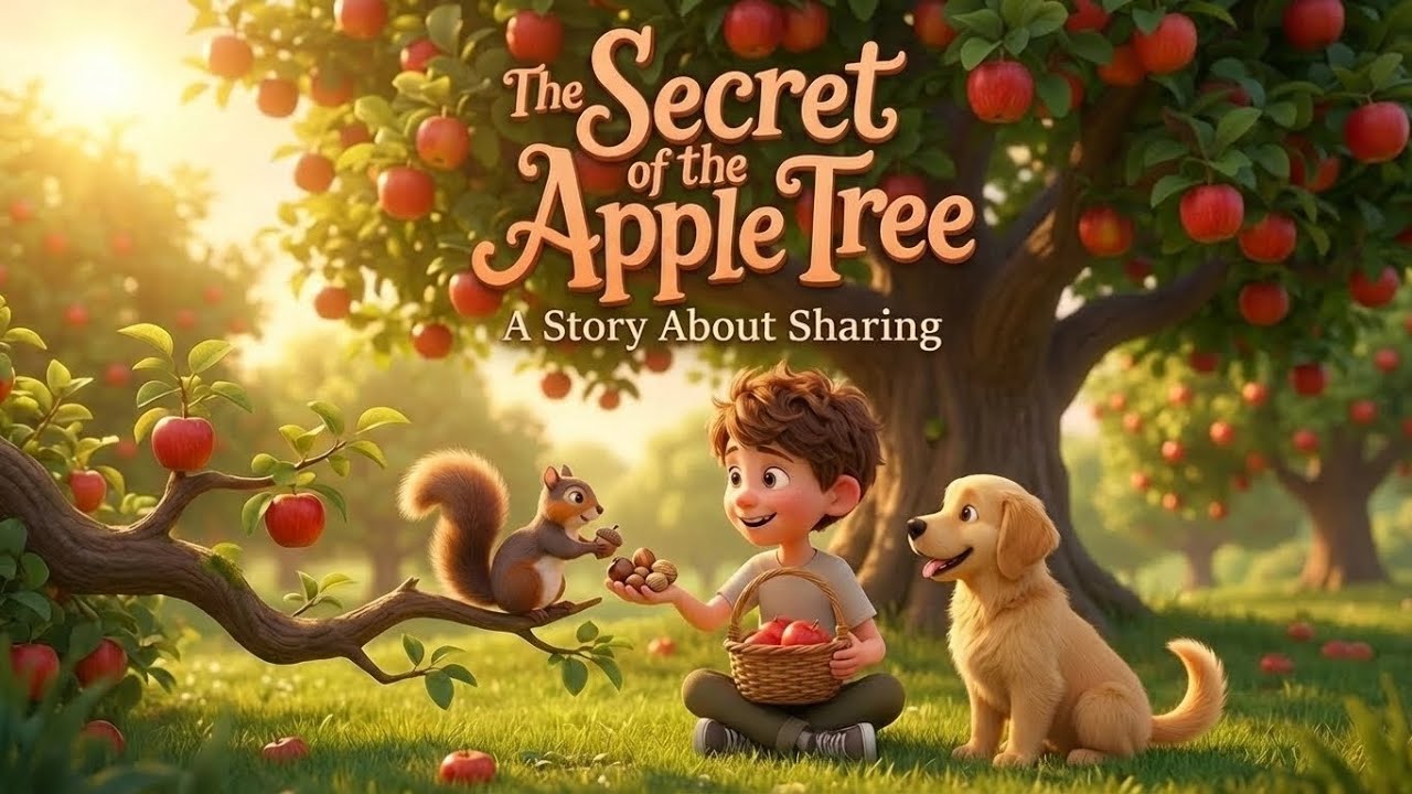 The Magical Glowing Apple Tree | Maddy and buddy