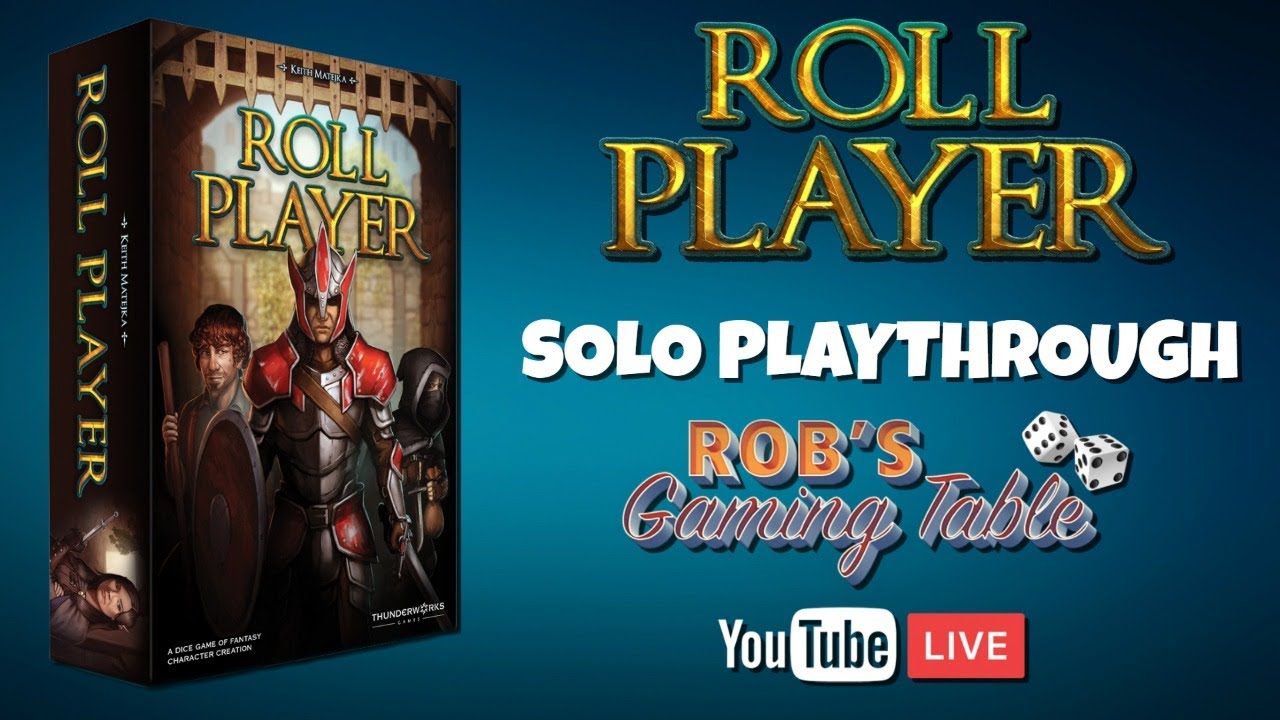 Roll Player Solo Playthrough