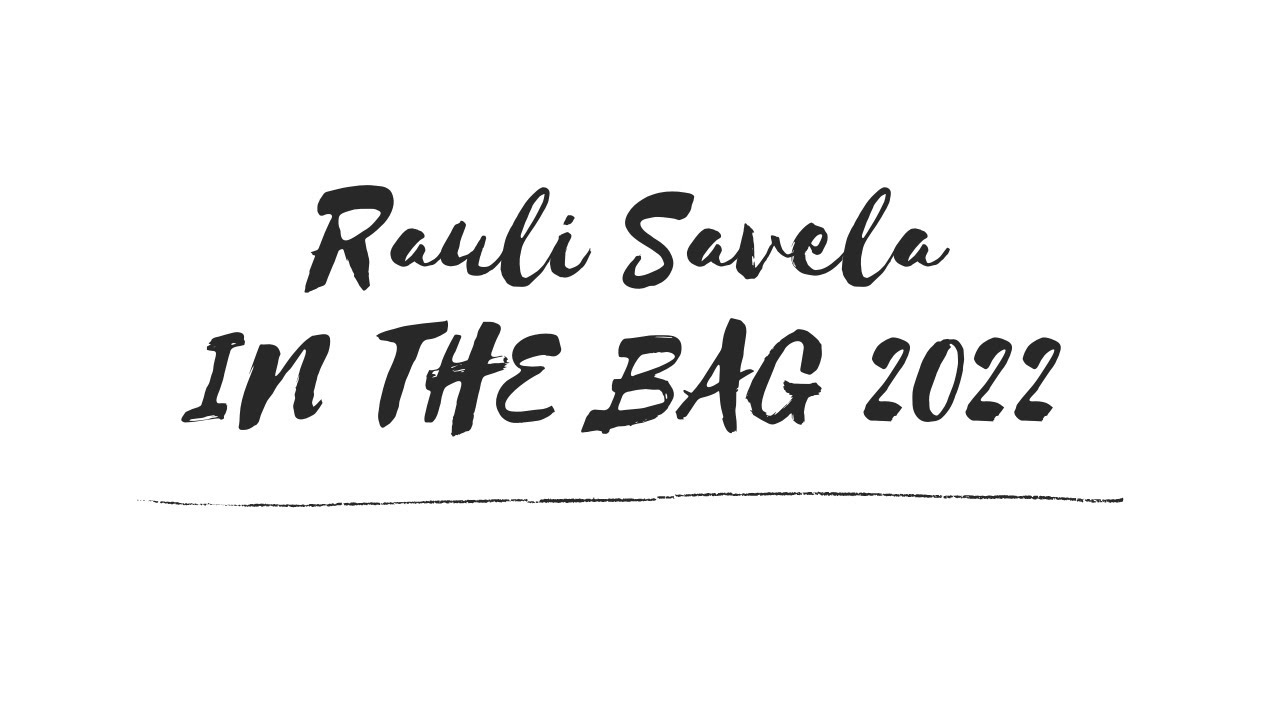 Uusi Reppu - Uudet Kiekot - Uusi Valmistaja - IN THE BAG 2022