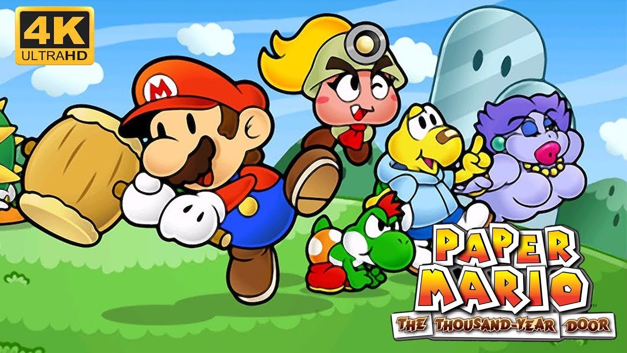 Paper Mario: The Thousand Year Door | FULL GAME | 4K GAMEPLAY | No Commentary