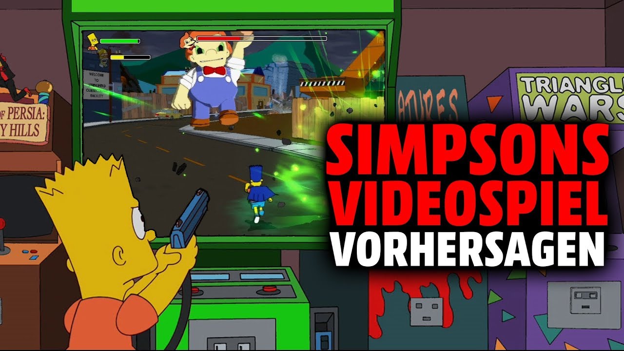 Wie die Simpsons die Zukunft der Videospiele voraussagen