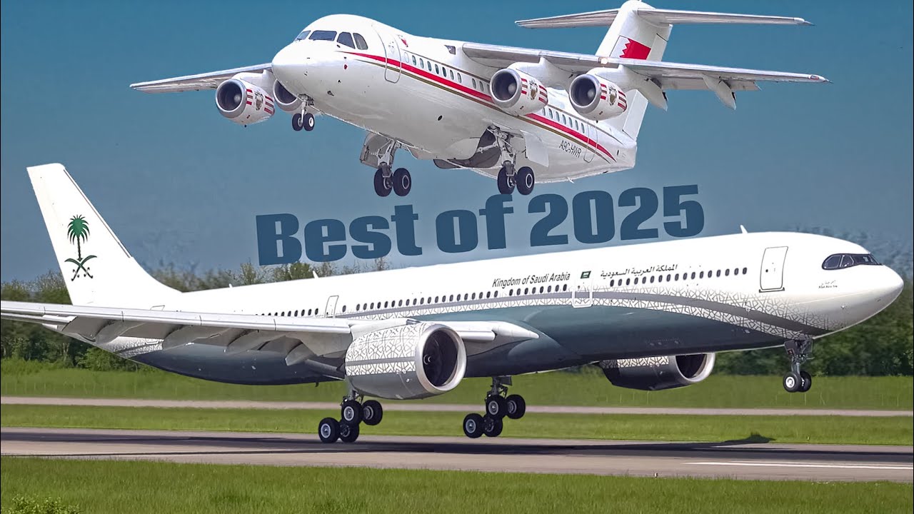 Aviation Highlights 2025 ✈️ Best of Planespotting Basel Airport | Government & Private Jets.