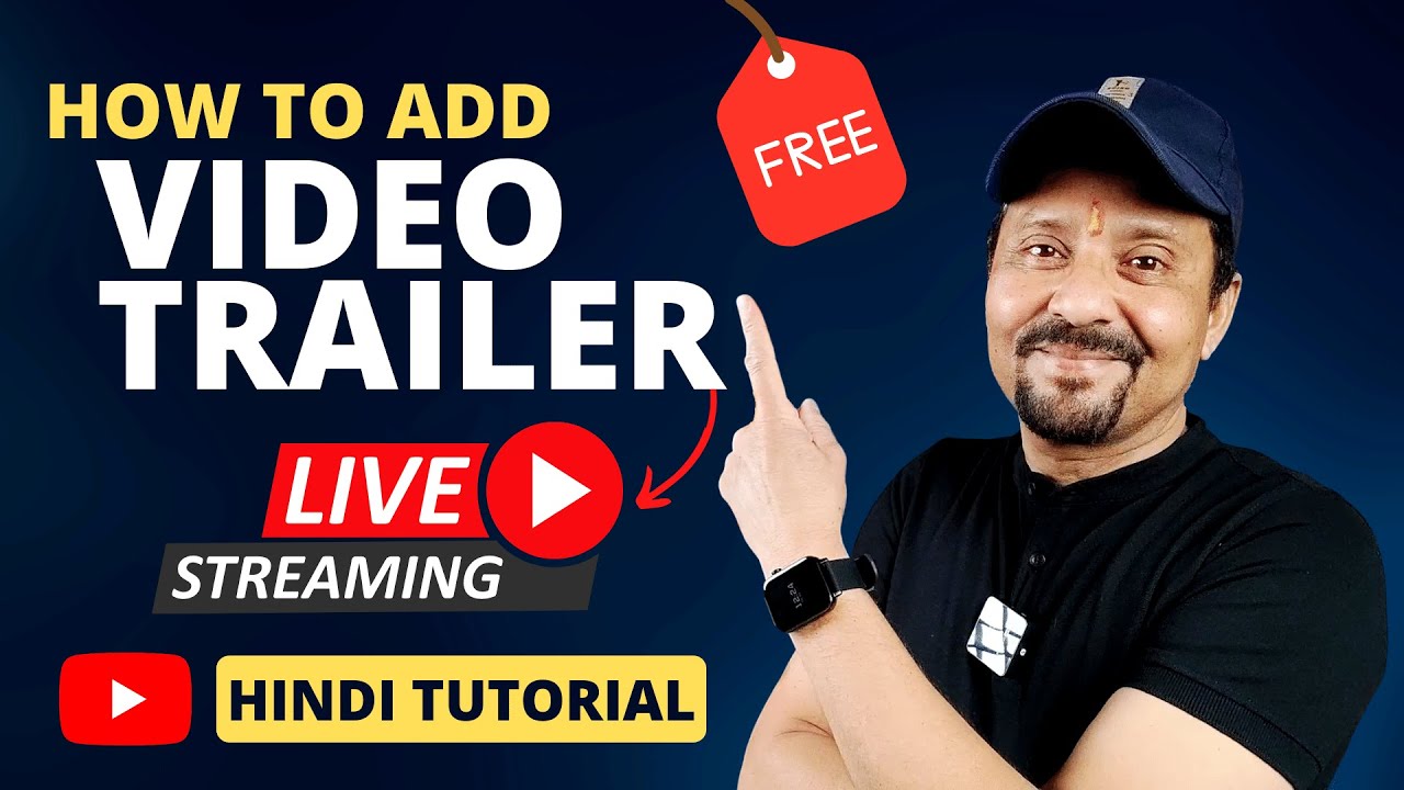 How To Set A Video Trailer To Live Stream | How To Schedule Live Stream On YouTube | 2023